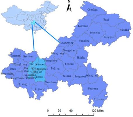 重慶18中的地理位置與周緊環境漫談